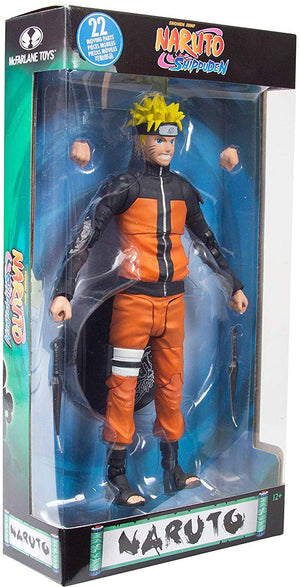 Naruto Shippuden 7 Inch Action Figure Ultra Articulated Series - Naruto (Shelf Wear Packaging)