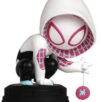 Marvel Animated Style 4 Inch Statue Figure - Spider-Gwen (Shelf Wear Packaging)