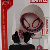 Marvel Animated Style 4 Inch Statue Figure - Spider-Gwen (Shelf Wear Packaging)