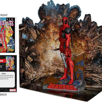 Marvel Collectible 7 Inch Statue Figure 1/10 Sale Posed Scene - Deadpool (The New Mutants #98)