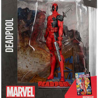 Marvel Collectible 7 Inch Statue Figure 1/10 Sale Posed Scene - Deadpool (The New Mutants #98)