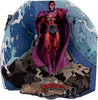 Marvel Collectible 7 Inch Statue Figure 1/10 Scale Posed Scene - Magneto (X-Men #1)