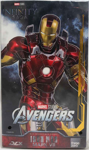 Marvel Collectible Infinity Saga 7 Inch Action Figure 1/12 Scale - Iron Man Mark 7 Deluxe