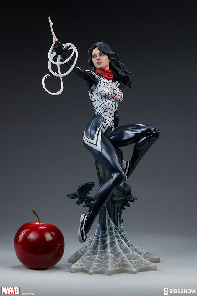 Marvel Collectible 15 Inch Statue Figure Mark Brooks Artist Series - Silk Sideshow 200502