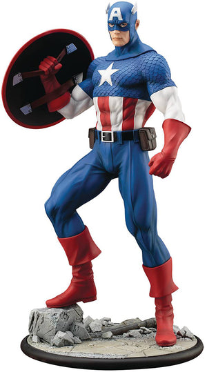 Marvel Comics Collectible 12 Inch Statue Figure ArtFX Series - Captain America Modern Myth