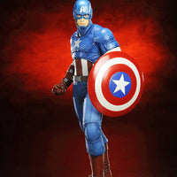 Marvel Comics Presents 1/10th Scale 7 Inch Statue Figure ArtFX Series - Avengers Now Captain America