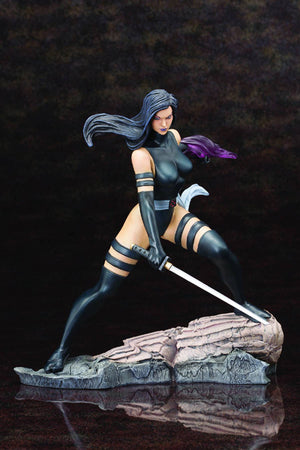 Marvel Comics Presents 10 Inch Statue Figure Fine Arts Series - X-Force Psylocke