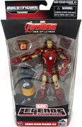 Marvel Legend Avengers 6 Inch Action Figure Comic Thanos Series - Age of Ultron Iron Man Mark 43