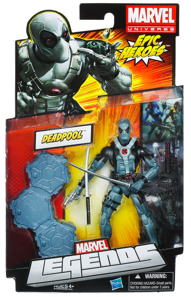 Marvel Legends 6 Inch Action Figure (2012 Wave 3) - Deadpool (X-Force Version)