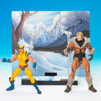 Marvel Legends Action Figures Face Off Twin Packs Series 2: Sabretooth vs. Wolverine