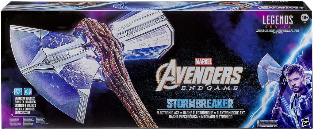 Marvel Legends Avengers Endgame Life Size Prop Replica Gear Prop Replica - Stormbreaker