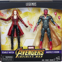 Marvel Legends Avengers Infinity War 6 Inch Action Figure 2-Pack Exclusive - Scarlet Witch & Vision