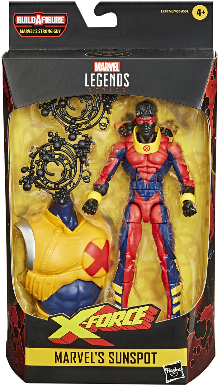 Marvel Legends Deadpool 6 Inch Action Figure BAF Strong Guy Series - Sunspot