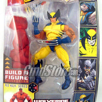 Marvel Legends 6 Inch Action Figures Red Hulk Series - Yellow Wolverine