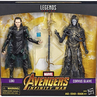 Marvel Legends Infinite 6 Inch Action Figure 2-Pack Series - Loki VS Corvus Glaive Exclusive