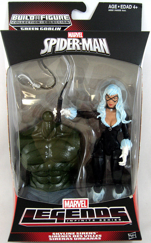 Marvel Legends Spider-Man 6 Inch Action Figure Geen Goblin Series - Black cat