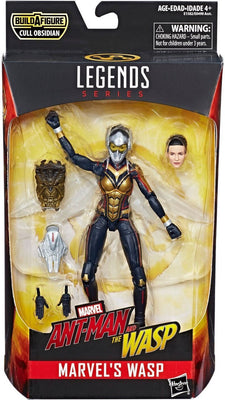 Marvel Legends Avengers 6 Inch Action Figure Cull Obsidian Series - Wasp