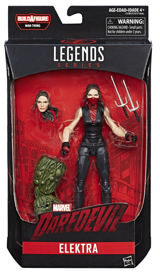 Marvel Legends Netflix 6 Inch Action Figure BAF Man Thing Elektra