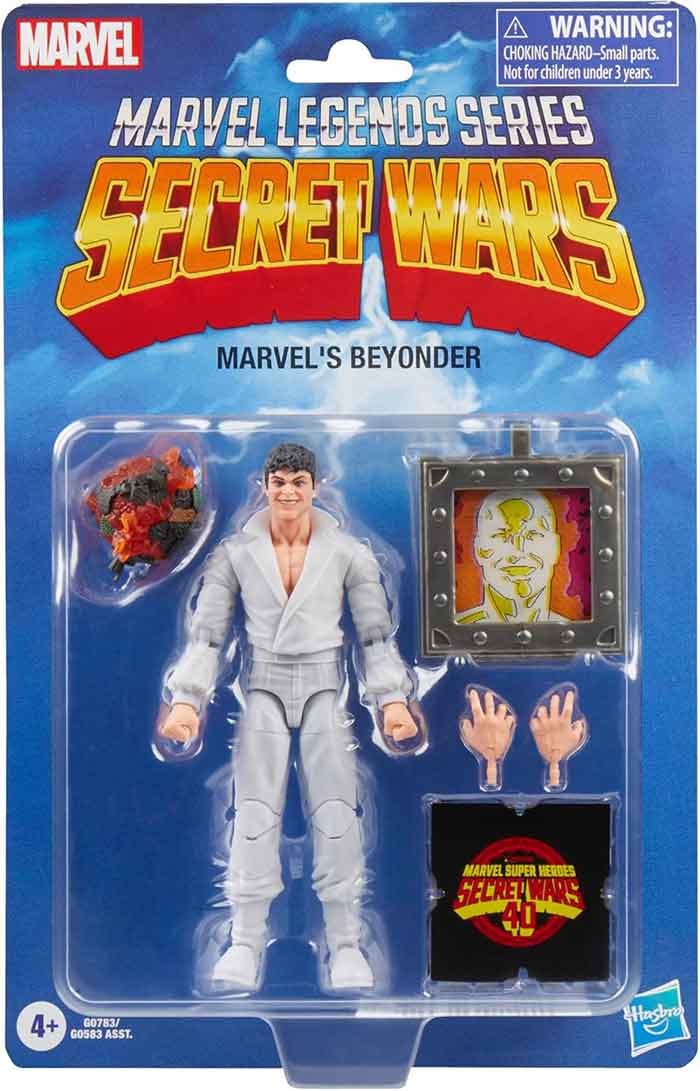 Marvel Legends Retro 6 Inch Action Figure Secret Wars Wave 1 - Beyonder