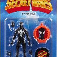 Marvel Legends Retro 6 Inch Action Figure Secret Wars Wave 1 - Black Suit Spider-Man