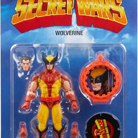 Marvel Legends Retro 6 Inch Action Figure Secret Wars Wave 1 - Wolverine