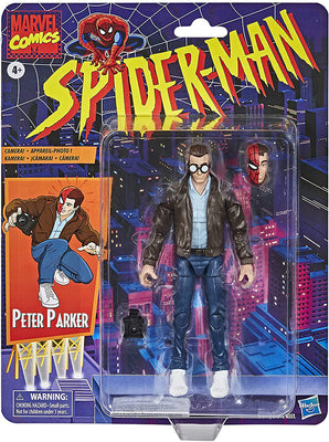 Marvel Legends Retro 6 Inch Action Figure Spider-Man Series 1 - Peter Parker