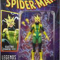 Marvel Legends Retro 6 Inch Action Figure Spider-Man Wave 5 - Electro (Francine Frye)