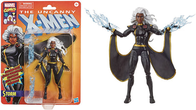 Marvel Legends Retro 6 Inch Action Figure X-Men Series - Storm Black Variant