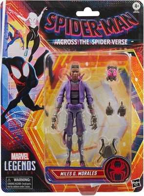 Marvel Legends Spider-Man 6 Inch Action Figure Across The Spider-Verse Wave 2 - Miles G. Morales (Prowler)