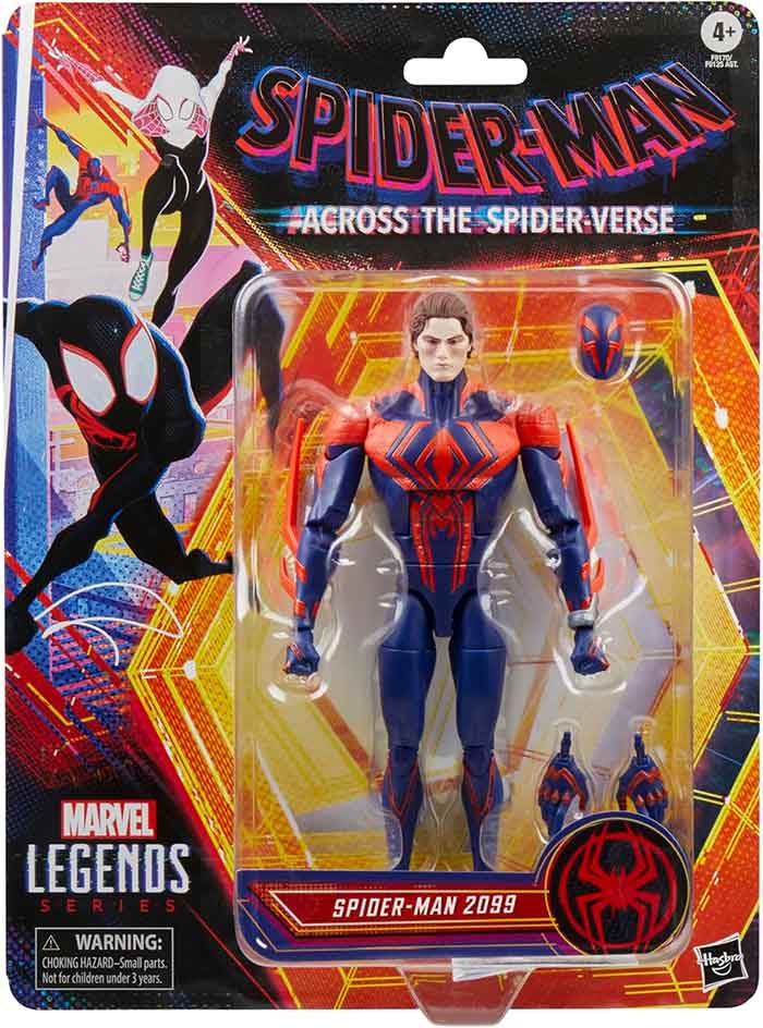 Marvel Legends Spider-Man 6 Inch Action Figure Across The Spider-Verse Wave 2 - Spider-Man 2099