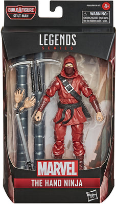 Marvel Legends Spider-Man 6 Inch Action Figure BAF Stilt-Man - Hand Ninja