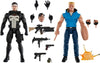 Marvel Legends The Punisher War Journal 6 Inch Action Figure 2-Pack - Punisher and Bushwacker