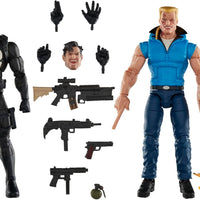 Marvel Legends The Punisher War Journal 6 Inch Action Figure 2-Pack - Punisher and Bushwacker