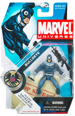 Marvel Universe Action Figure (2009 Wave 1): Bullseye Faded Blue Version #10