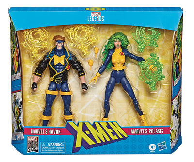 Marvel Legends X-Men 6 Inch Action Figure 2-Pack Series - Havok & Polaris