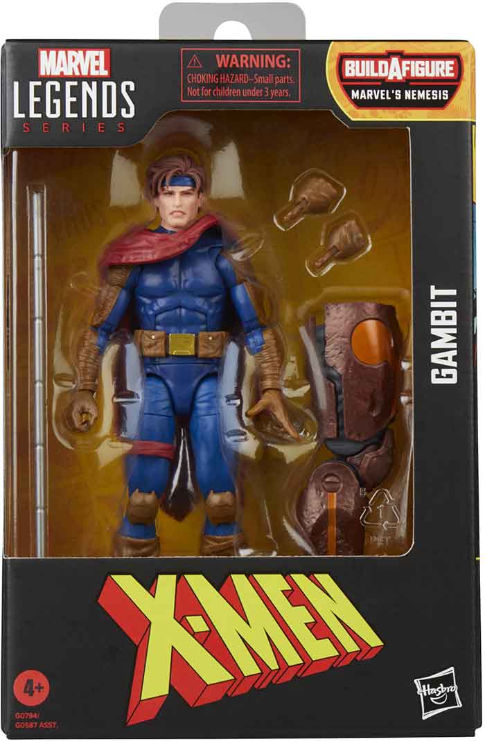 Marvel Legends X-Men 6 Inch Action Figure BAF Nemesis - Age Of Apocalypse Gambit