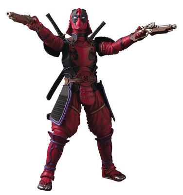 Marvel Meisho Manga Realization 6 Inch Action Figure - Samurai Deadpool