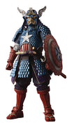 Marvel Samurai 7 Inch Action Figure Manga Realization - Samurai Captain America