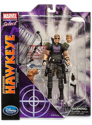 Marvel Select 8 Inch Action Figure Exclusive - Avenging Hawkeye (Sub-Standard Packaging)