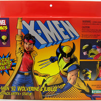 Marvel Universe Presents 7 Inch Statue Figure ArtFX+ - Wolverine & Jubilee 1992