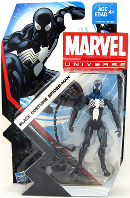 Marvel Universe 3.75 Inch Action Figure Series 5 (2013 Wave 1) - Black Costume Spider-Man S5 #7