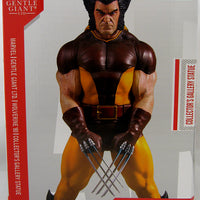 Marvel Wolverine 1980 9 Inch Statue Figure Collectors Gallery - Unmasked Brown Wolverine