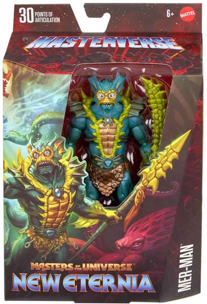 Masters Of The Universe 7 Inch Action Figure Masterverse Wave 14 - New Eternia Mer-Man