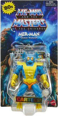 Masters Of The Universe Origins 6 Inch Action Figure Wave 18 - Cartoon Mer-Man