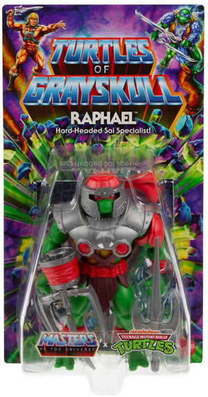 Masters Of The Universe Teenage Mutant Ninja Turtles Origins 6" Action Figure Turtles Of Grayskull Wave 2 - Raphael