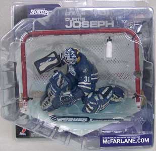 McFarlane NHL Action Figures Series 1: Curtis Joseph Blue Variant