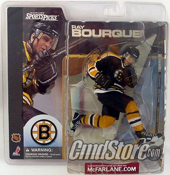 McFarlane NHL Action Figures Series 1: Loose Skate Raymond Bourque Bruins Variant