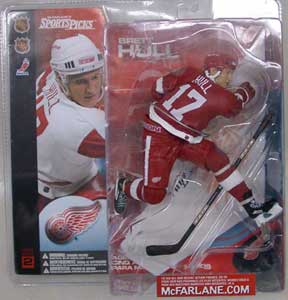 McFarlane NHL Action Figures Series 2: Brett Hull Red Jersey Variant