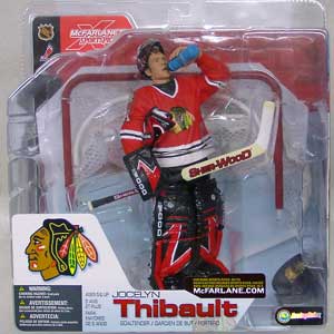 McFarlane NHL Action Figures Series 4: Jocelyn Thilbault Red Jersey Variant