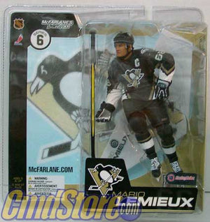 McFarlane NHL Action Figures Series 6: Mario Lemieux Black Jersey Variant